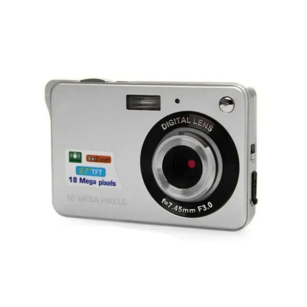 18Mp Hd Digital Camera With 2 7 Inch Lcd Screen Rechargeable Battery