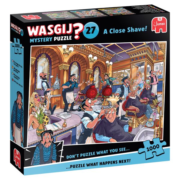 Jumbo Wasgij Mystery 27 - A Close Shave! Puzzle - 1000 Pieces