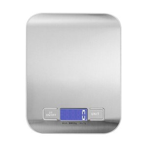 3g-10kg Digital Kitchen Scale - Silver
