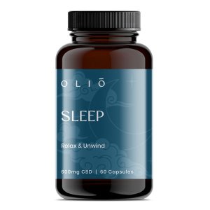 Olio - Sleeping CBD Capsules - 600mg