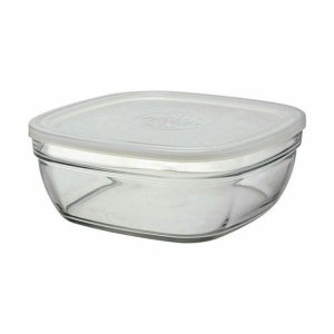 Duralex Freshbox Square 300ml/Transparent Lid - Set of 1