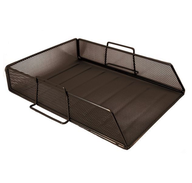 SDS M705 Wire Mesh Single Document Tray - Silver