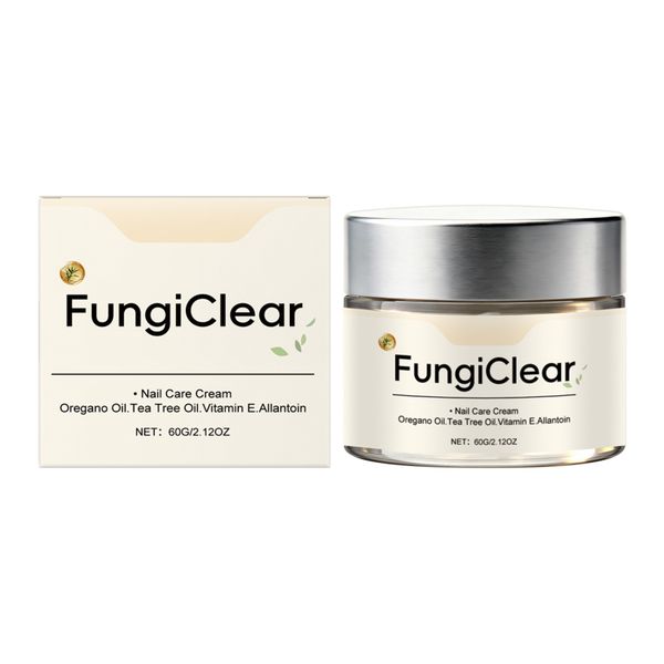 Fungiclear Nail Care Cream,Nail-Fungus Cream for Toenails with Oregano-Oil