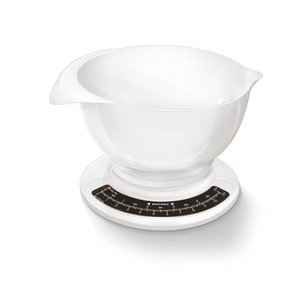 Soehnle Culina Pro Analog Kitchen Scale 5kg - White