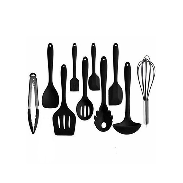 DH - Non Scratch Cooking Home Silicone Kitchen Utensils Non Stick Set