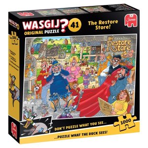 Jumbo Wasgij Original 41 - The Restore Store! Puzzle - 1000 Pieces