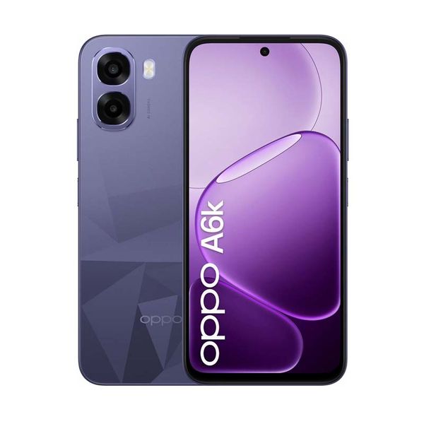 Oppo A6k 4G Dual Sim 256GB - Purple