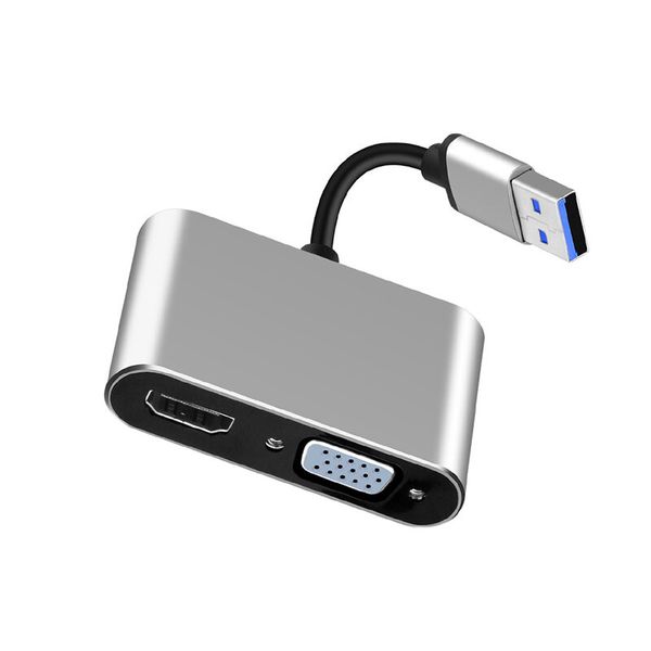 USB 3.0 To VGA HDMI Adapter-5201B