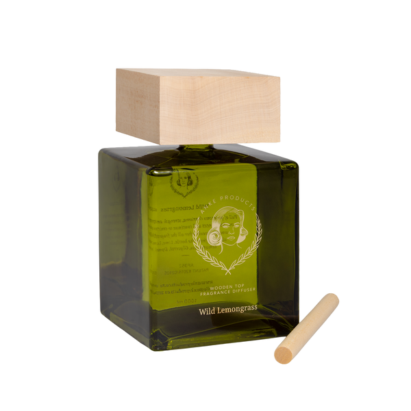 Anke Products Grand Edition Wild Lemongrass 1 Liter Wooden Top Diffuser