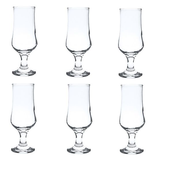 Nova Stem Beer Glasses - 370 ml - Set of 6