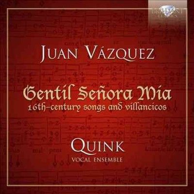 Juan Vázquez: Gentil Senora Mia (CD / Album)