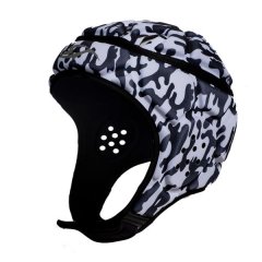 Stormforce INT. Rugby Headgear - White &amp; Black Camo Medium