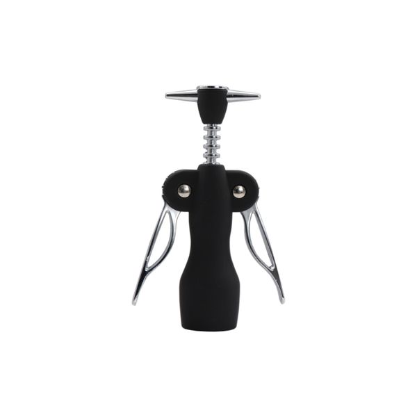 Bar Butler - Mermaid Wing Corkscrew Bottle Opener - Black - Pack of 6