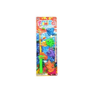 Fishing Game With Rod And 4 Fish