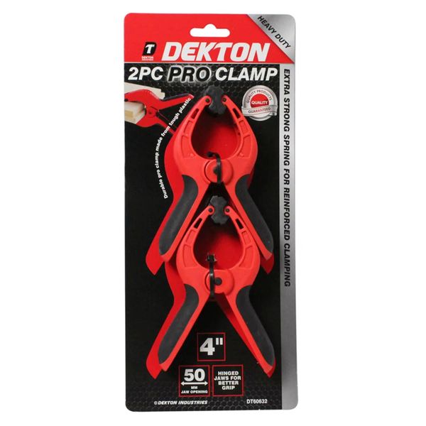 Dekton 2 Piece 4" Pro Clamps