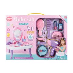 Bulk Pack x 1 Play-Set Dressing Table With Acc 27x26cm
