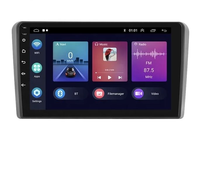 2GB+64GB Audi A3 2003-2012 Android GPS CarPlay Radio