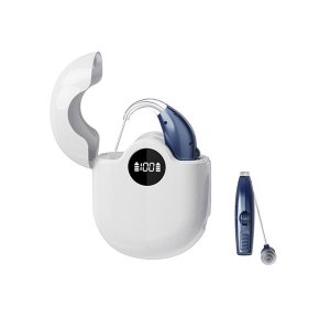 Rechargeable Hearing Amplifier for Seniors Adults with Charging Base 2-Pack