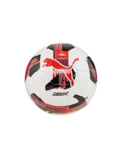Puma Orbita 6 MS Soccer Ball - White/Red - Size 5