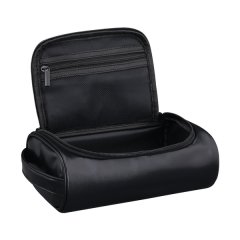 Men's PU Leather Travel Toiletry Bag - Large Waterproof Wash Bag