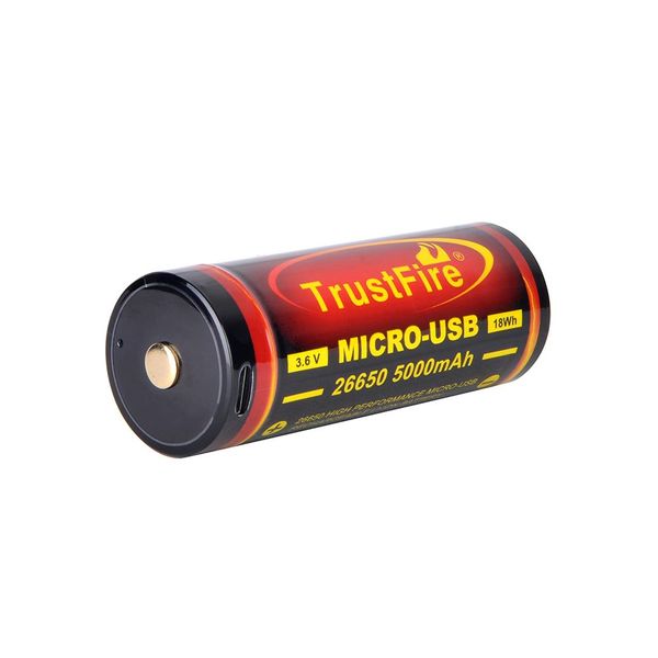 TrustFire 26650 5000mAh USB Battery