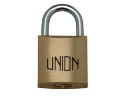 Union 50mm KA Brass Padlock