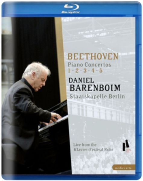 Beethoven Piano Concertos 1-5: Staatskapelle Berlin (Barenboim)(Blu-ray)