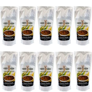Foodsock Meal Box Tomato Bredie Pack of 10 |Camping | Hiking | Soup Kitchen