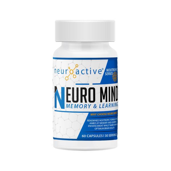 NeuroActive - Neuro Mind - 60's - Nootropic Brain Supplement
