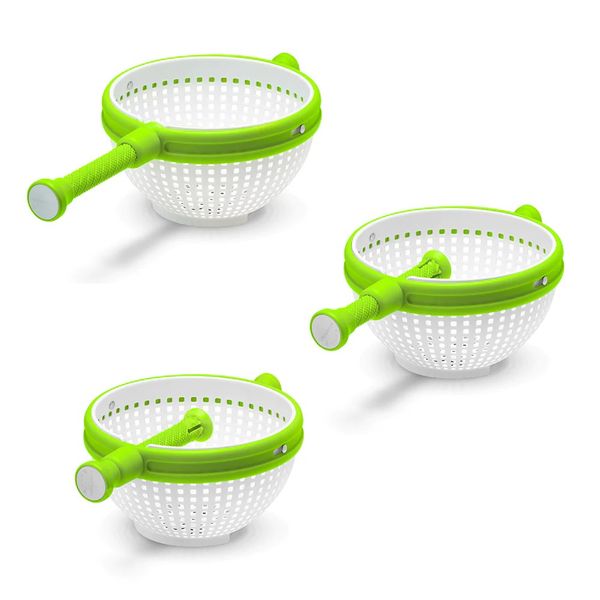 Yax-Set Of 3 Spin And Strain Colander