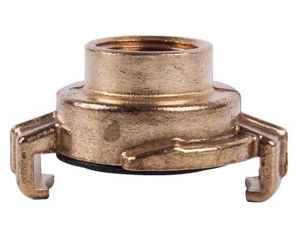 Torrenti Female Brass Coupling 1" 25mm (Pack of 2)