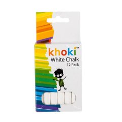 Khoki - Chalk - 12 Piece - White - 24 Pack
