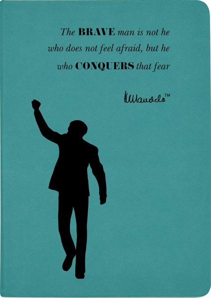 Mandela Eco Notebook, A5 - Conquers Turquoise