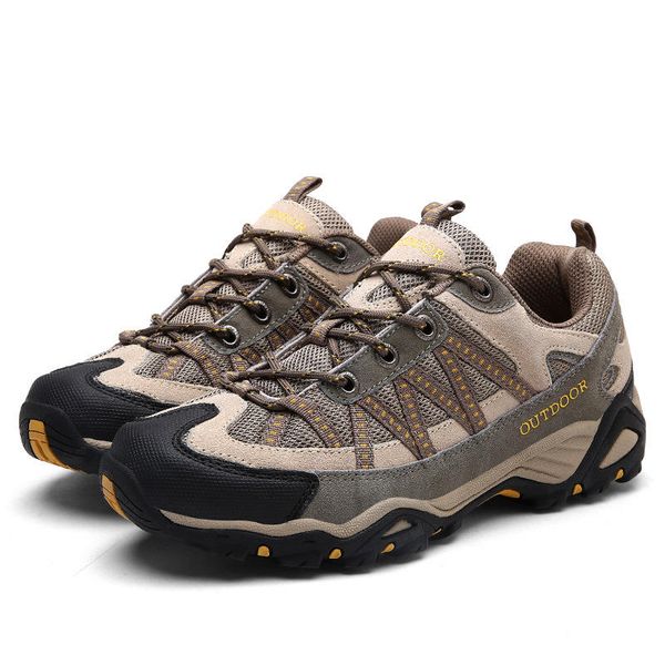 Outdoor Breathable Non-slip Hiking Shoes Low-top Hiking Shoes Size 42