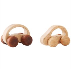 Wooden Baby Car Toys Wood Push Car for Toddler Baby Grip Toy Car