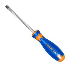 Wadfow - Slotted Screwdriver (6.5×100mm) with Magnetic Tip - (Cr-V Steel)