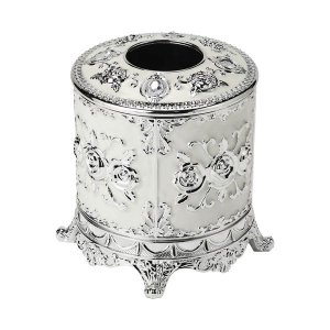 Enamel Round Roll Tissue Box