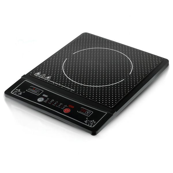 Portable Induction Cooker with Digital Display and 2000W Power