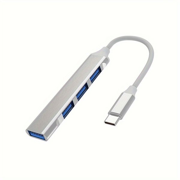 C Hub 4-Port Splitter Adapter - Type-C to 3.0 USB 2.0 Converter