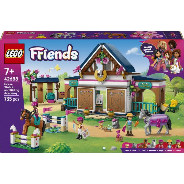 LEGO® Friends Horse Stable and Riding Academy Toy Set 42688