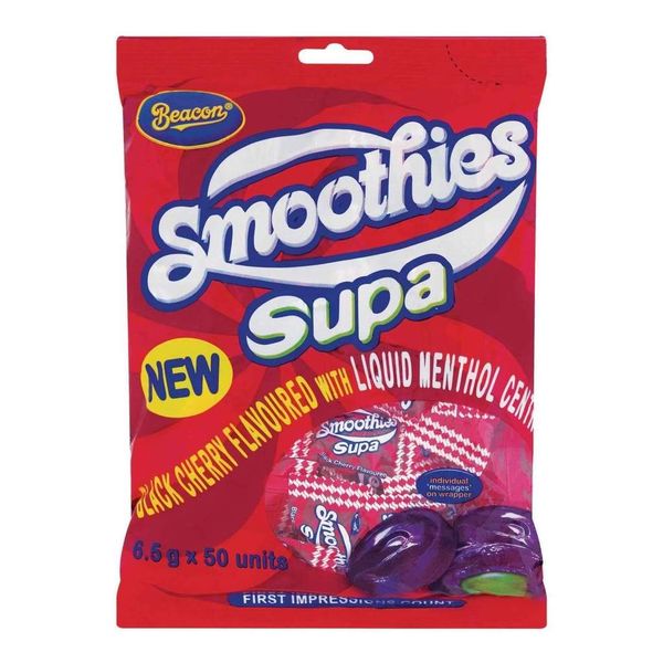 Supa Smoothies Black Cherry - 50's