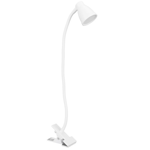 White Clip Reading Light - USB Simple Fashion