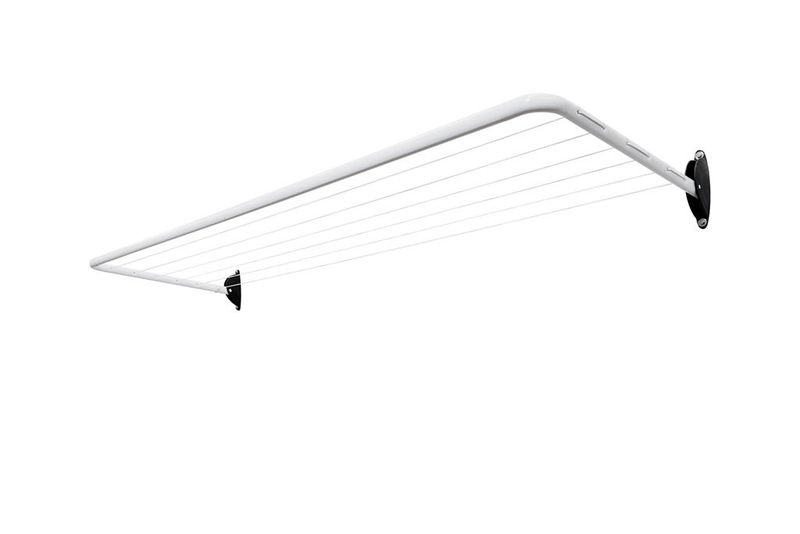 Retractaline - Wall Mounted Folding Frame Wash Line - Slim
