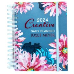 2024 Creative Daily Planner - Joyce Meyer, A5, Wirebound