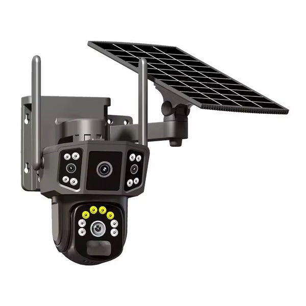 12MP Ultra HD 4G Solar CCTV Security Camera-Night Vision &amp; Motion Detection