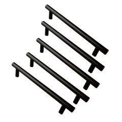 ROCO Cupboard Handle Bar Hollow 160mm x 12mm ( 5 Pack )