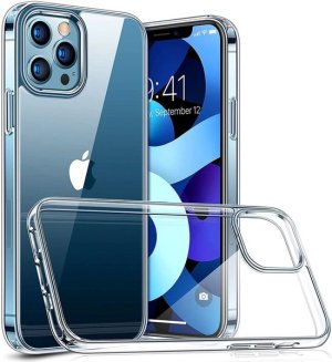 TPU Shockproof Transparent Case for iPhone 12 Pro Max - Slim Fit Gel Case