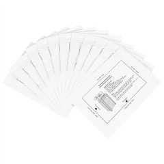 12PCS Paper Shredder Lubricant Sheets Shredder Lubricating Oil