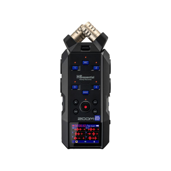 Zoom H6essential - 6-Track 32-Bit Float Portable Audio Recorder