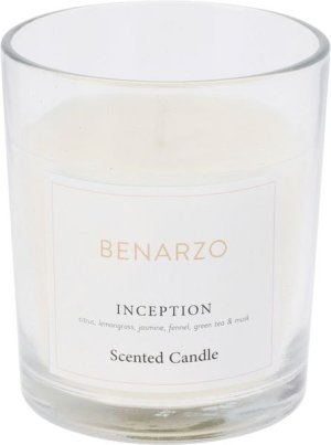 Scented Candle in Glass Perfume Inception 170grams 8.5x8.5x10cm
